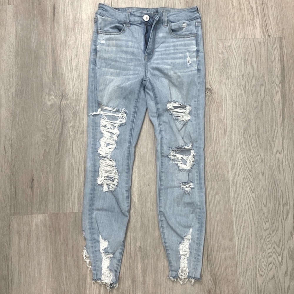 American Eagle - Hi-Rise Jegging Crop women size 4